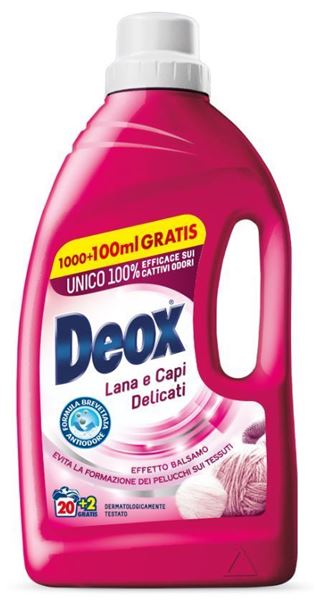 Picture of DEOX LAUNDRY DETERGENT WOOL & DELICATES ML.1000