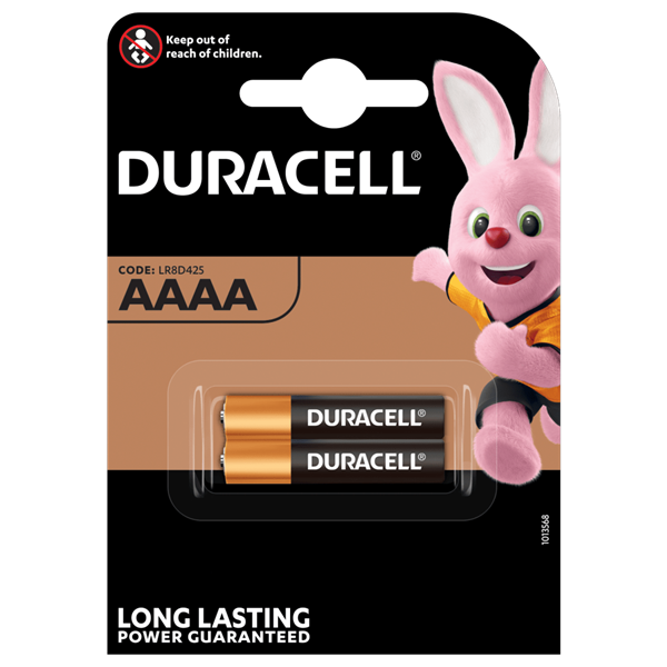 Picture of PILE DURACELL SPECIAL AAAA X 2 PZ MN2500