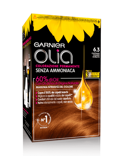 Picture of GARNIER OLIA 6.3 CASTANO CHIARO DORATO