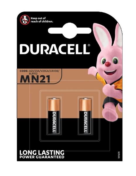 Immagine di PILE DURACELL ALKAL SECUR 12 V MN21 X 2