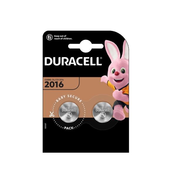 Immagine di PILE DURACELL SPECIALIST ROTONDA X 2 A.2016