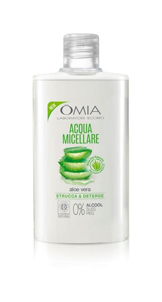 Immagine di OMIA ECOBIO VISO ACQUA MICELLARE ALOE 400ML