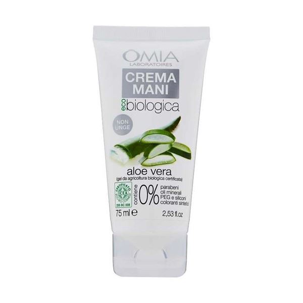 Immagine di OMIA ECOBIO ALOE CREMA MANI TUBO 75 ML