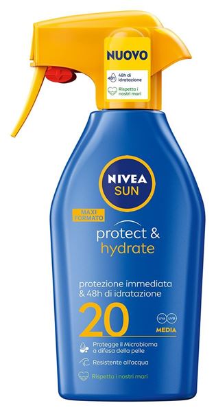 Picture of NIVEA MAXI SUN SPRAY  PROTECT & HYDRATE SPF 20 270 ML