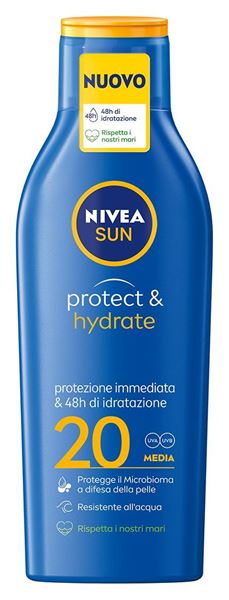 Immagine di NIVEA LATTE SOLARE  PROTECT & HYDRATE SPF 20 200 ML