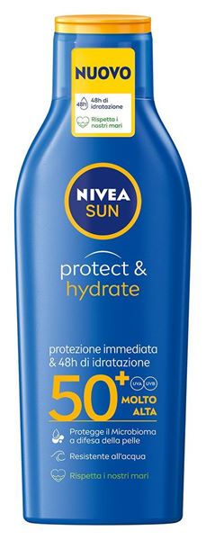 Immagine di NIVEA LATTE SOLARE PROTECT & HYDRATE SPF 50+ 200 ML