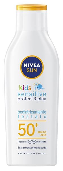 Immagine di NIVEA SUN LATTE SOLARE KIDS SENSITIVE SPF 50+ 200 ML