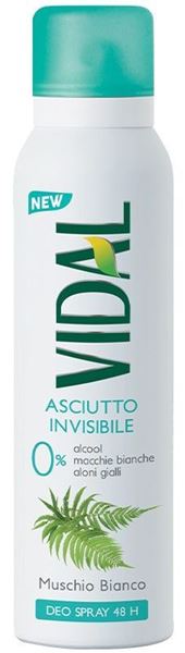 Immagine di VIDAL DEOD.ML.150 SPRAY MUSCHIO BIANCO