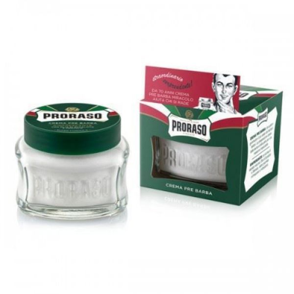 Proraso crema pre barba in vaso verde da 100 ml