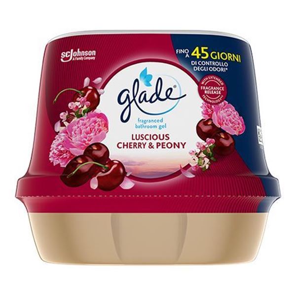 Immagine di GLADE DEOD.BAGNO GEL GR.180 CILIEGIA