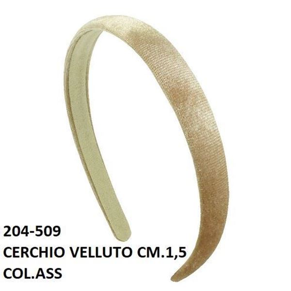 Picture of CERCHIETTO VELLUTO CM 1,5 204-509