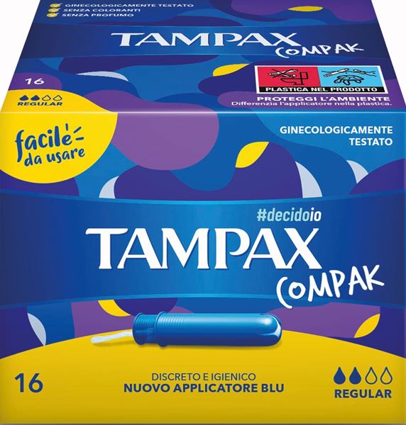 tampax compak assorb-regul-x 16