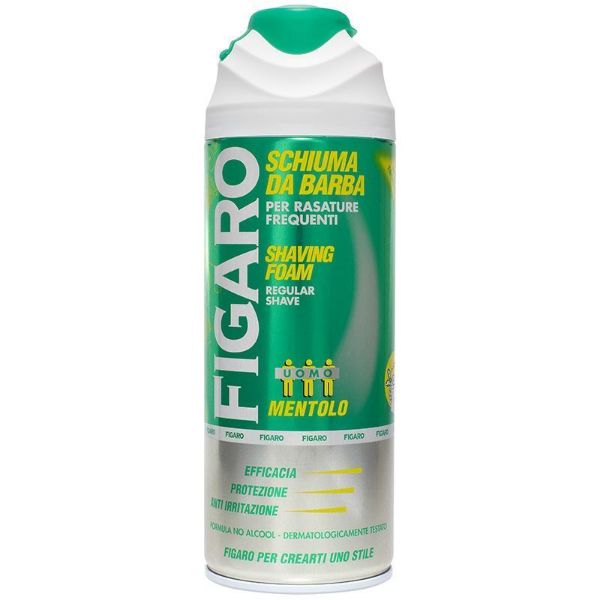 Figaro Schiuma da barba al mentolo da 400 ml