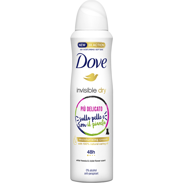 Immagine di DOVE DEOD SPRAY NEW INVISIBLE DRY ML.150