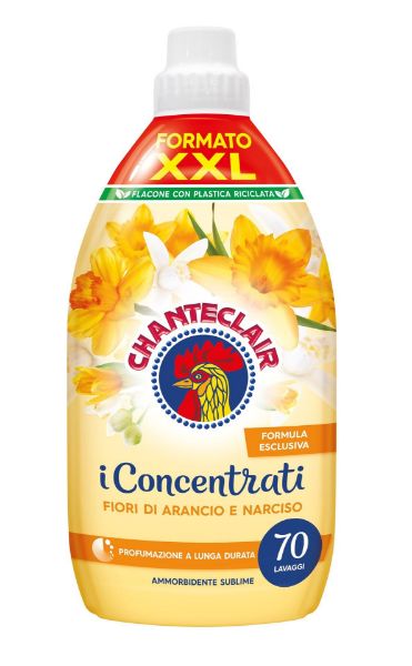 Immagine di Chanteclair Ammorbidente concentrato Fiori di arancio e narciso 70 lavaggi - 1,4 l