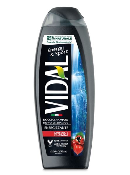 Picture of VIDAL ENERGY & SPORT SHOWER GEL 250 ML