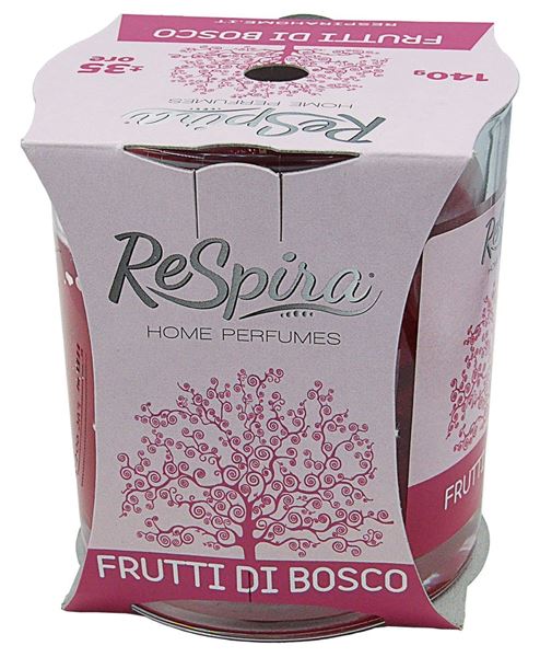 Respira - Candela profumata ai frutti di bosco