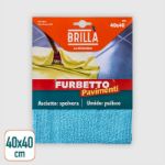 Picture of BRILLA' FURBETTO PANNO PAVIMENTI MICROFIBRA 40X40 AZZURRO