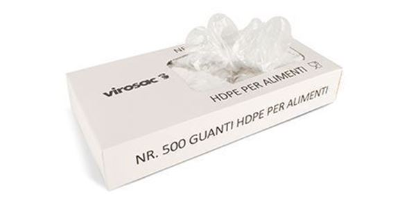 virosac-guanti monouso alimenti-hdpe