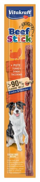 Immagine di VITAKRAFT CANE SNACK BEEF STICK TACCHINO 12 GR 23110 1PZ