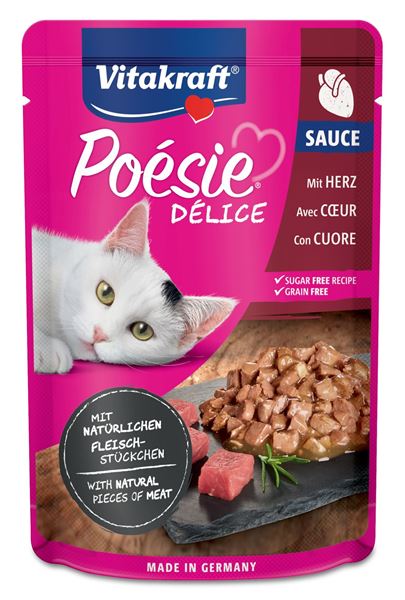 Picture of VITAKRAFT GATTO POESIE CUORE BUSTA 85 GR 35289