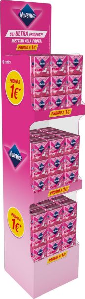 Nuvenia assorbenti Ultra con ali x 10 Expo 120 pz