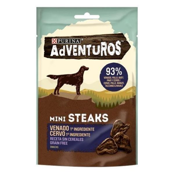 Immagine di ADVENTUROS HIGH MEAT 70G MINI STEAKS CERVO