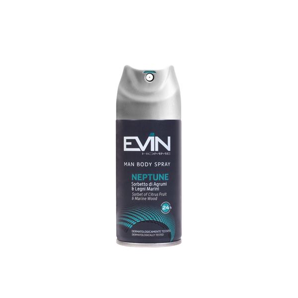 EVIN DEODORANTE UOMO NEPTUNE AGRUMI E LEGNI SPRAY 150