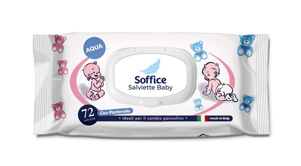 soffice salviette baby