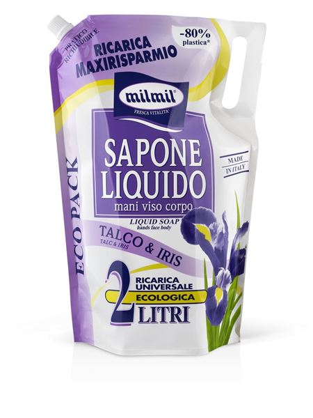 mil mil sapone busta lt-2 talco-iris