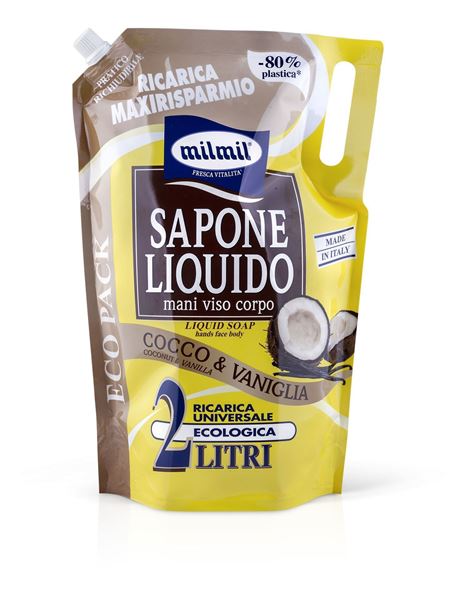 mil mil sapone busta lt-2 cocco-vanigl