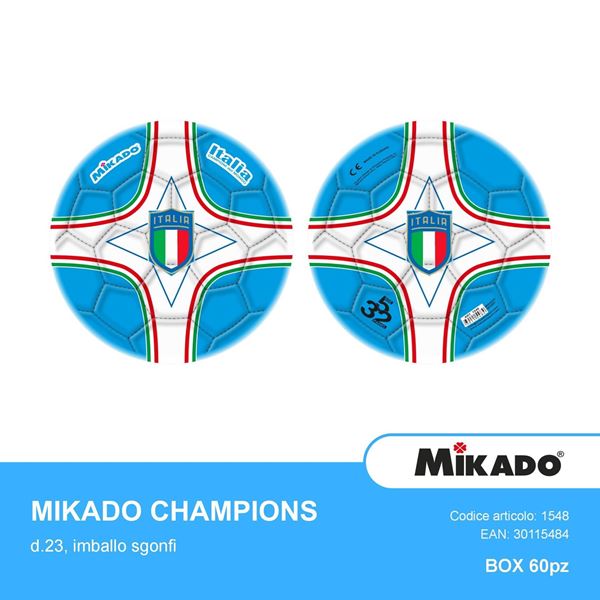 mikado pallone calcio