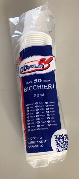 bicchieri caffe x 50 cc 80