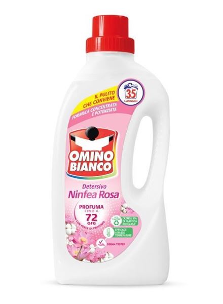 Immagine di OMINO BIANCO LAVATR 35 MIS NINFEA ROSA 1400 ML