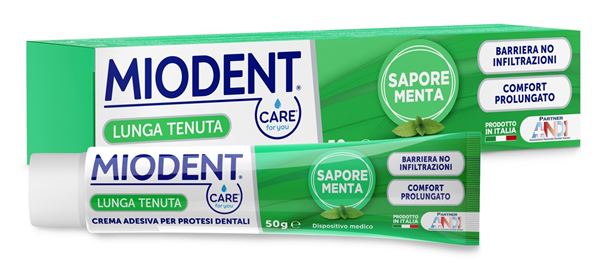 Picture of MIODENT CREMA ADESIVA X DENTIERA ML.50 MENTA