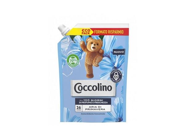 Immagine di COCCOLINO AMMORB BUSTA 26 LAV ARIA PRIMAVERA 600 ML