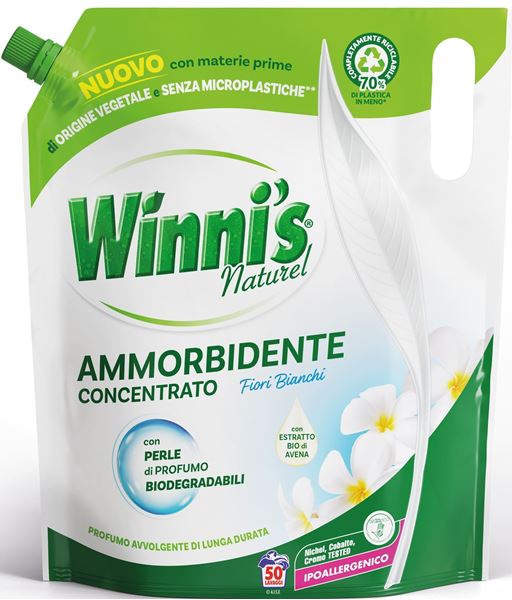 Immagine di WINNI' S AMMORB CONC 50 MIS BUSTA 1250 ML FIORI BIANCHI