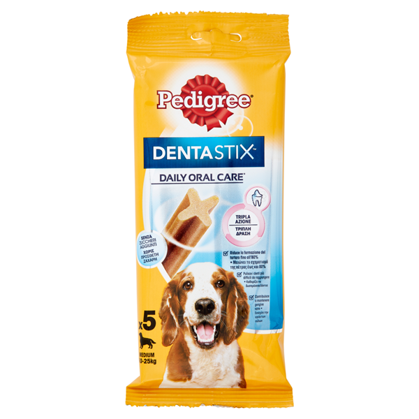 Picture of PEDIGREE DENTASTIK MEDIO X 5 GR 128