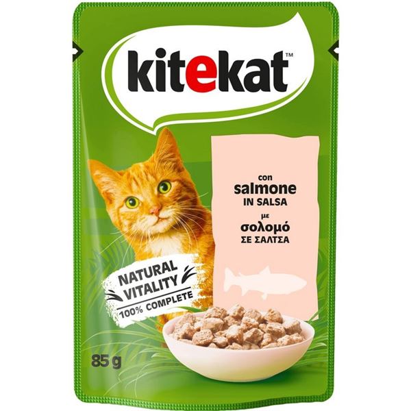 Immagine di KITEKAT BUSTA SALMONE GR.85