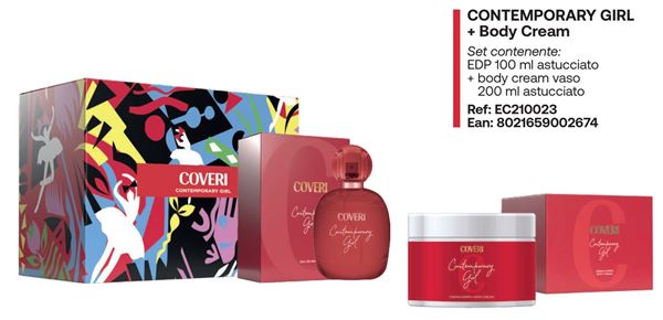 Immagine di ENRICO COVERI CONTEMPOR.GIRL CONF EDP 100+ BODY CREAM 200