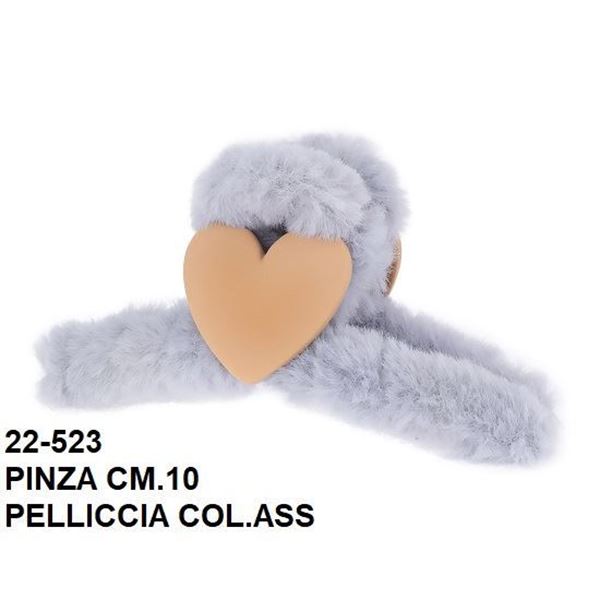 Picture of PINZA CM 10 PELLICCIA E CUORE 22-523