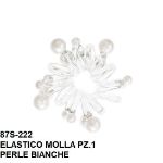 Immagine di ELASTICO PZ 1 MOLLA TRASPARENTE PERLE 87S-222