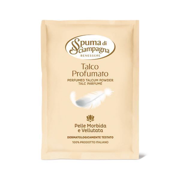 spuma di sciampagna-talco profumato-busta