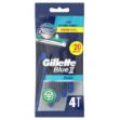Gillette Blue II Plus rasoi x 4
