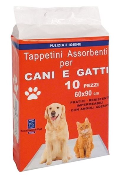 Picture of TAPPETI ASSORB CANI  GATTI 60X90 X 10 PZ CERVO