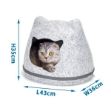 Immagine di CUCCIA PER GATTI A FORMA DI ORECCHIE DI GATTO 43X36X35