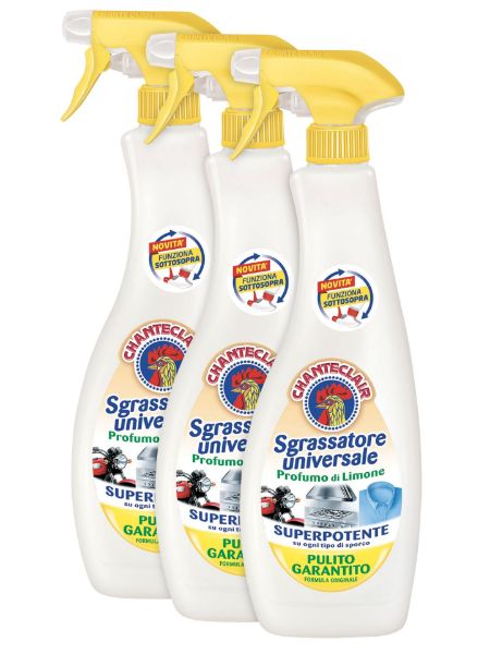 Chanteclair Sgrassatore Vapos al profumo di Limone 3 pz - 600 ml