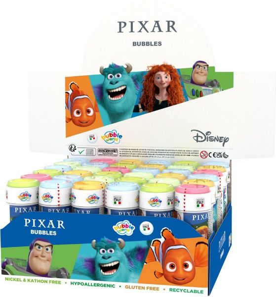 Immagine di PIXAR MULTI PROPERTY BOLLE DI SAPONE 36 PEZZI PER CARTONE