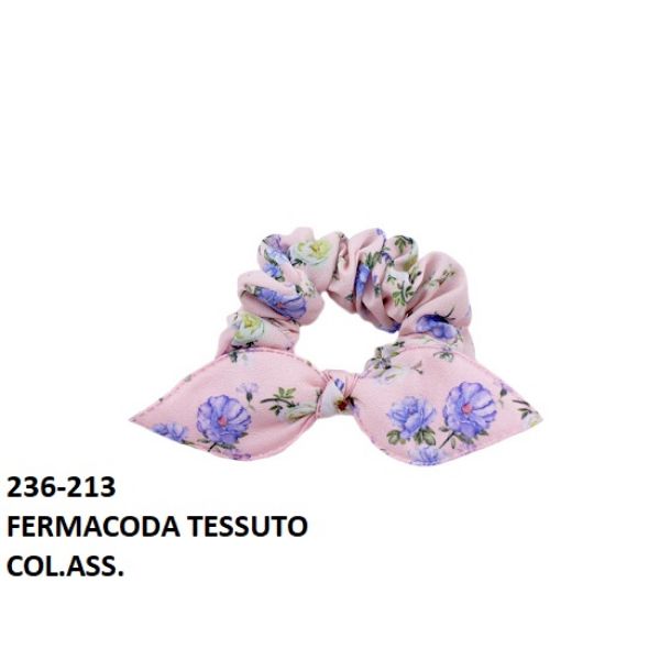 Picture of FERMACODA CON ORECCHIE STAMPA FIORI CS236-213