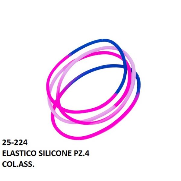 Immagine di ELASTICO SILICONE BICOLOR CS25-224